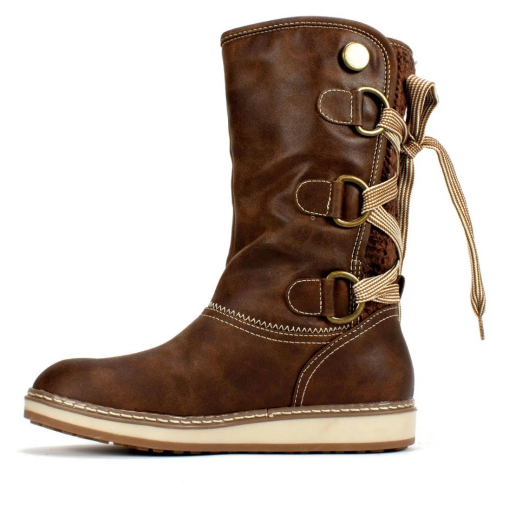 White Mountain Tivia Brown Winter Boots